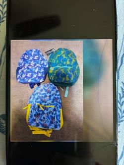 3 Boys Backpacks