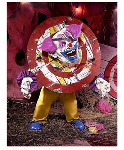 Spirit Halloween 4 Ft 6 in Bullseye Animatronic, Halloween Decorations