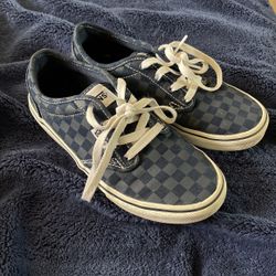 Boys Checkered Vans