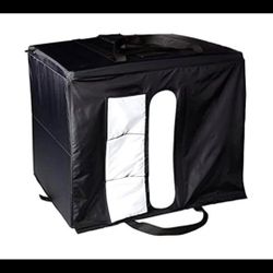 Large Amazon Basics Portable Foldable Photo Studio Box with LED Light