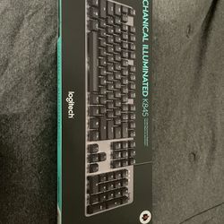 Logi Tech Mechanical Illuminated Key Board 