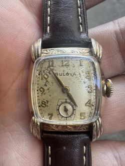 Bulova Vintage Watch 10K Gold Filled