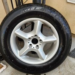 Spare tire for BMW X5 (1999–2005)  Llanta De Refaccion 