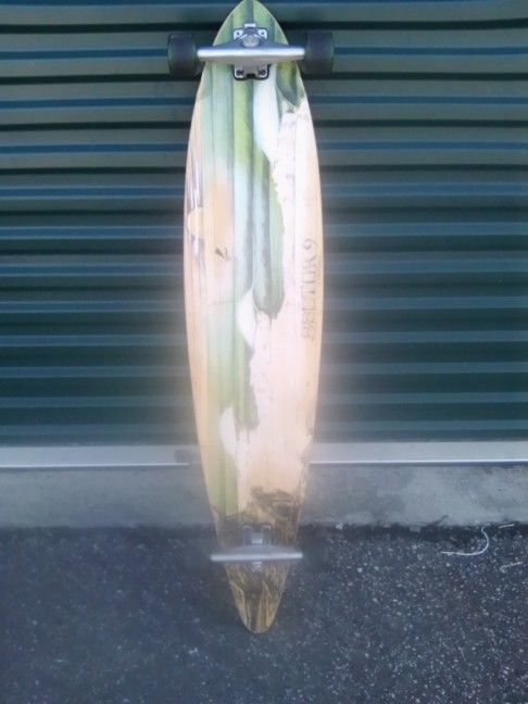 Vintage Bamboo Sector 9 Uluwatu Longboard