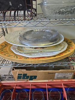 Assorted platters