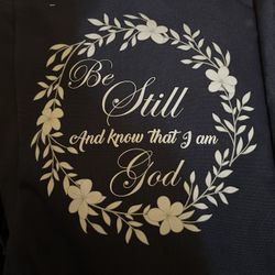 Bible Cover Be Still And Know I Am God 