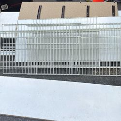 Wire/metal Shelving 