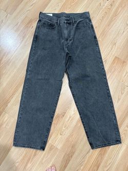 GAP Men’s Denim Jeans, gray, baggy fit, 30x30