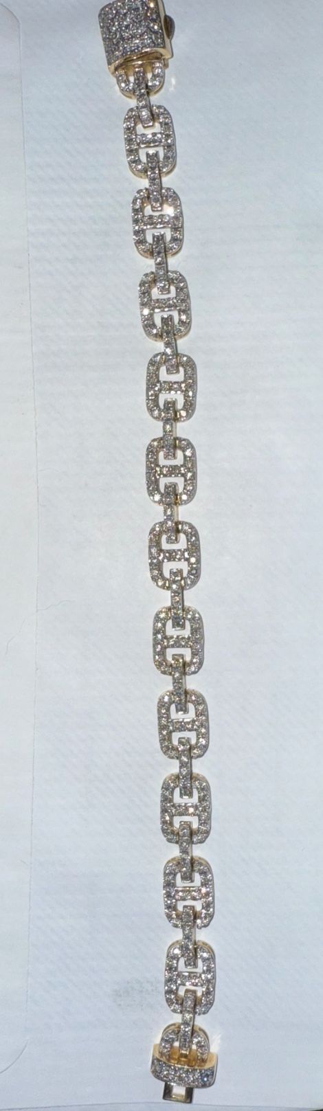 Diamond Bracelet 10 Karat Gold