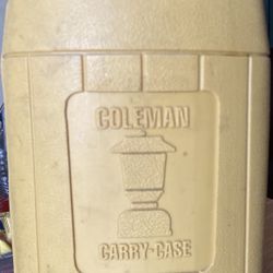 Coleman Lantern And Carrying Case