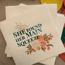 Wedding Bridal Shower She Found Her Main Squeeze Decor