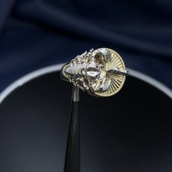 14K SCORPION RING