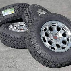 18 inch Toyota Tundra Sequoia 5x150 Wheels rims all-terrain tires