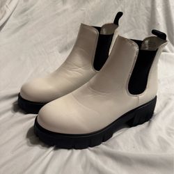 White boots