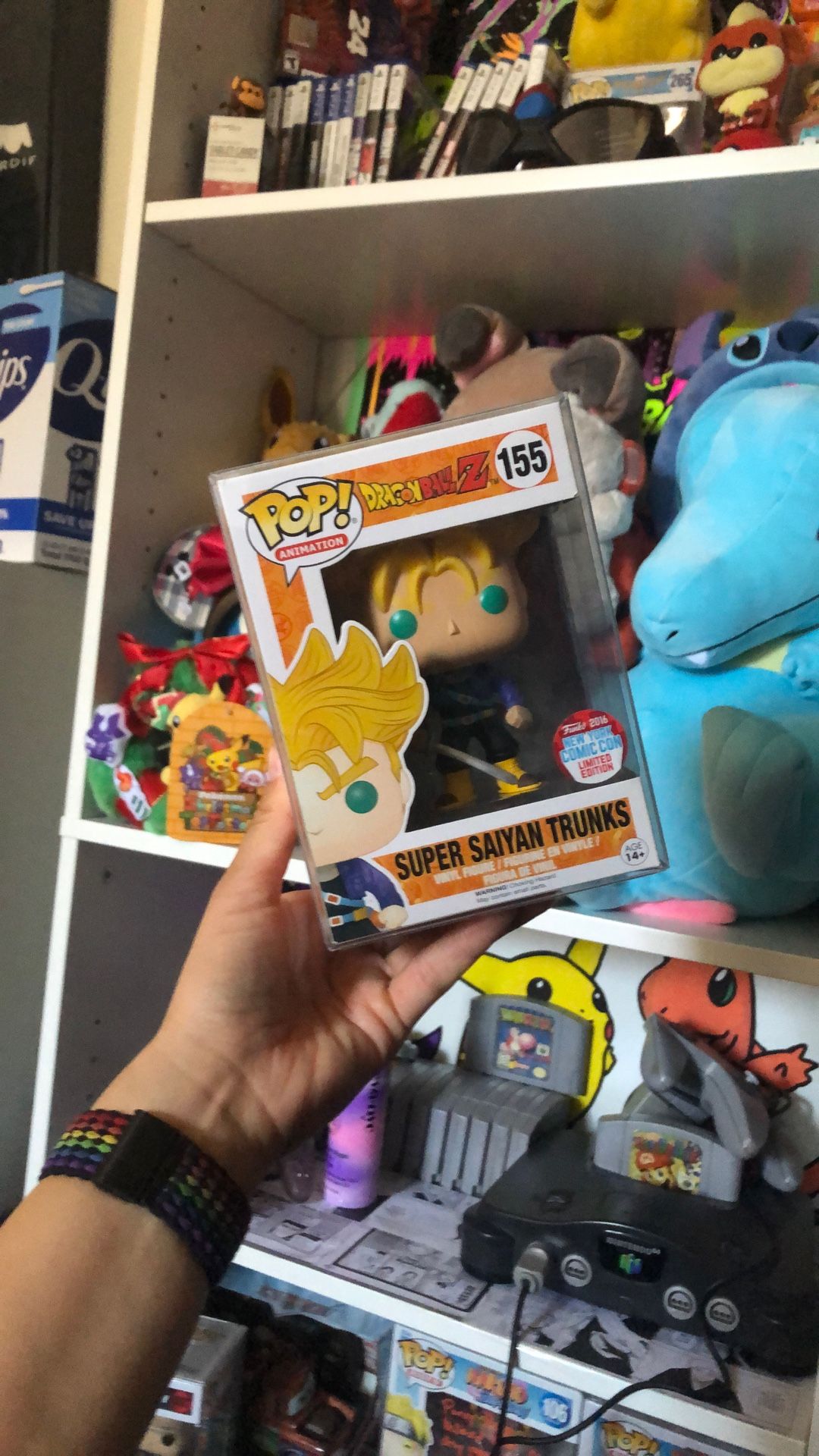 SUPER SAIYAN TRUNKS NEW YORK COMIC CON LIMITED EDITION FUNKO POP DRAGON BALL Z