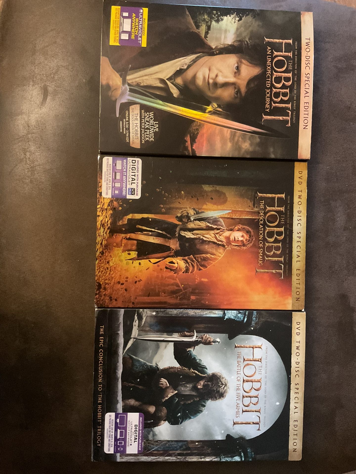 The Hobbit Trilogy DVD