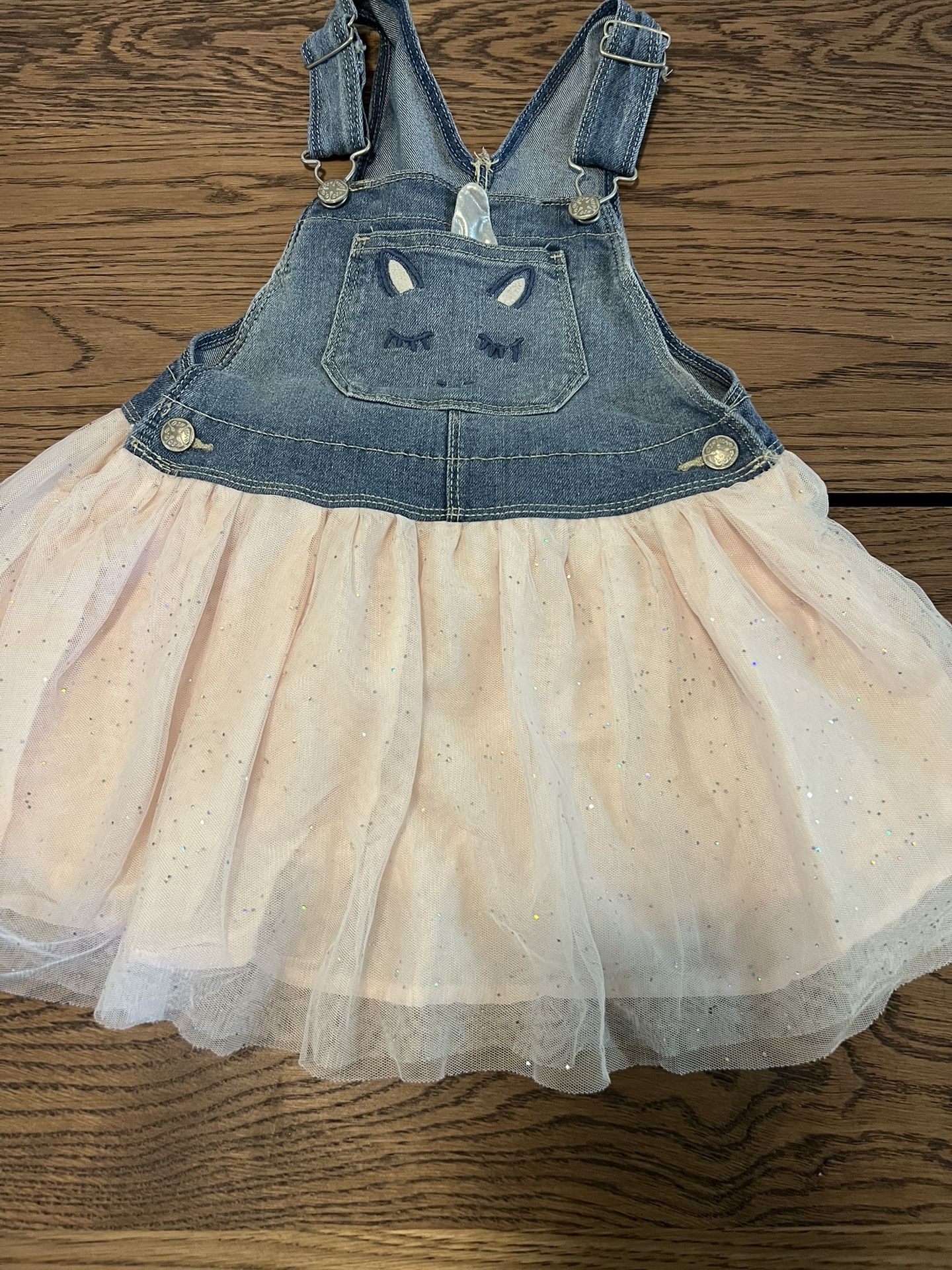 Osh Kosh Overall Dress Size 4T