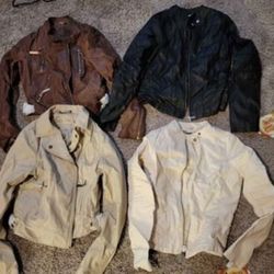 Nwt Women's Moto Jacket Coat Faux Leather 