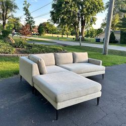 Andes 3 piece sectional by West Elm