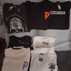 New PRIMITIVE TEE SHIRTS