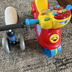 Toddler Mini Bike And Toy Bike $25 For Both 