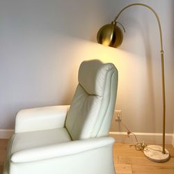 Marble base Arc Adjustable Floor Lamp