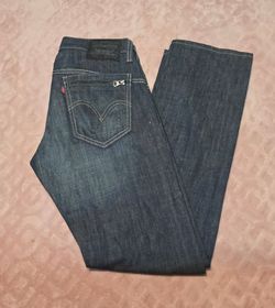Levi's 514 30x32 Slim Straight Jeans Men's Dark Wash Denim Pants