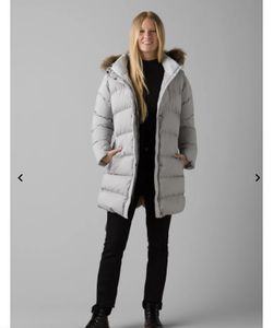 Prana Kromata Long Jacket Gray L