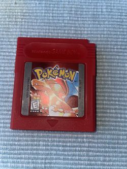Pokemon Red Version GameBoy Color Game