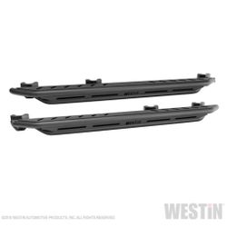 Westin Triple Tube Rock Rail Sidesteps For 2018-26 Jeep Wrangler 4 Door