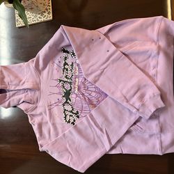 Purple Sp5der hoodie Size M