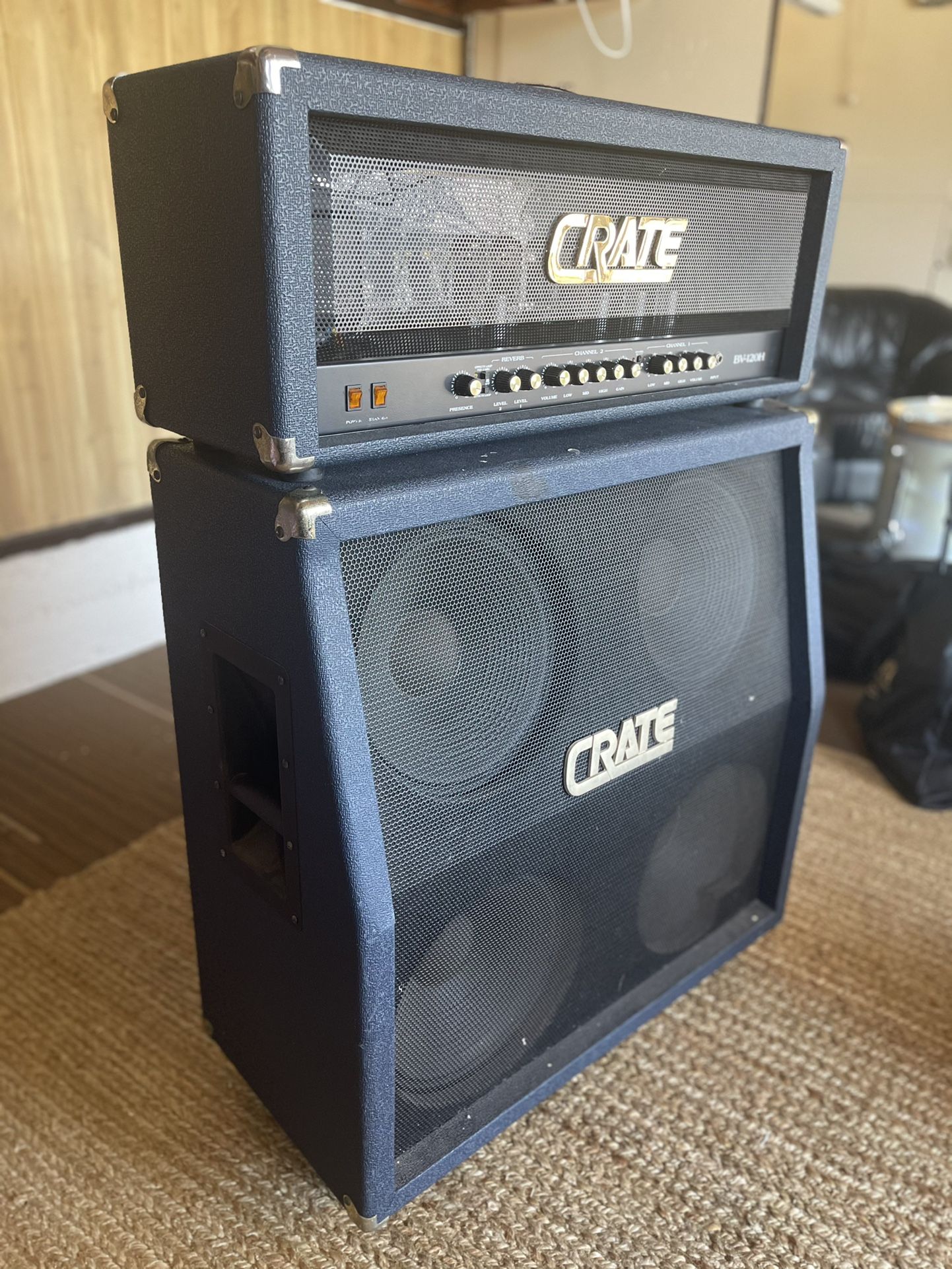 Crate Blue Voodoo 120 Half Stack for Sale in Anaheim, CA OfferUp