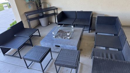 Outdoor Patio Furniture Chair Set
