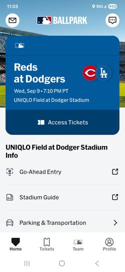 Dodger Tickets