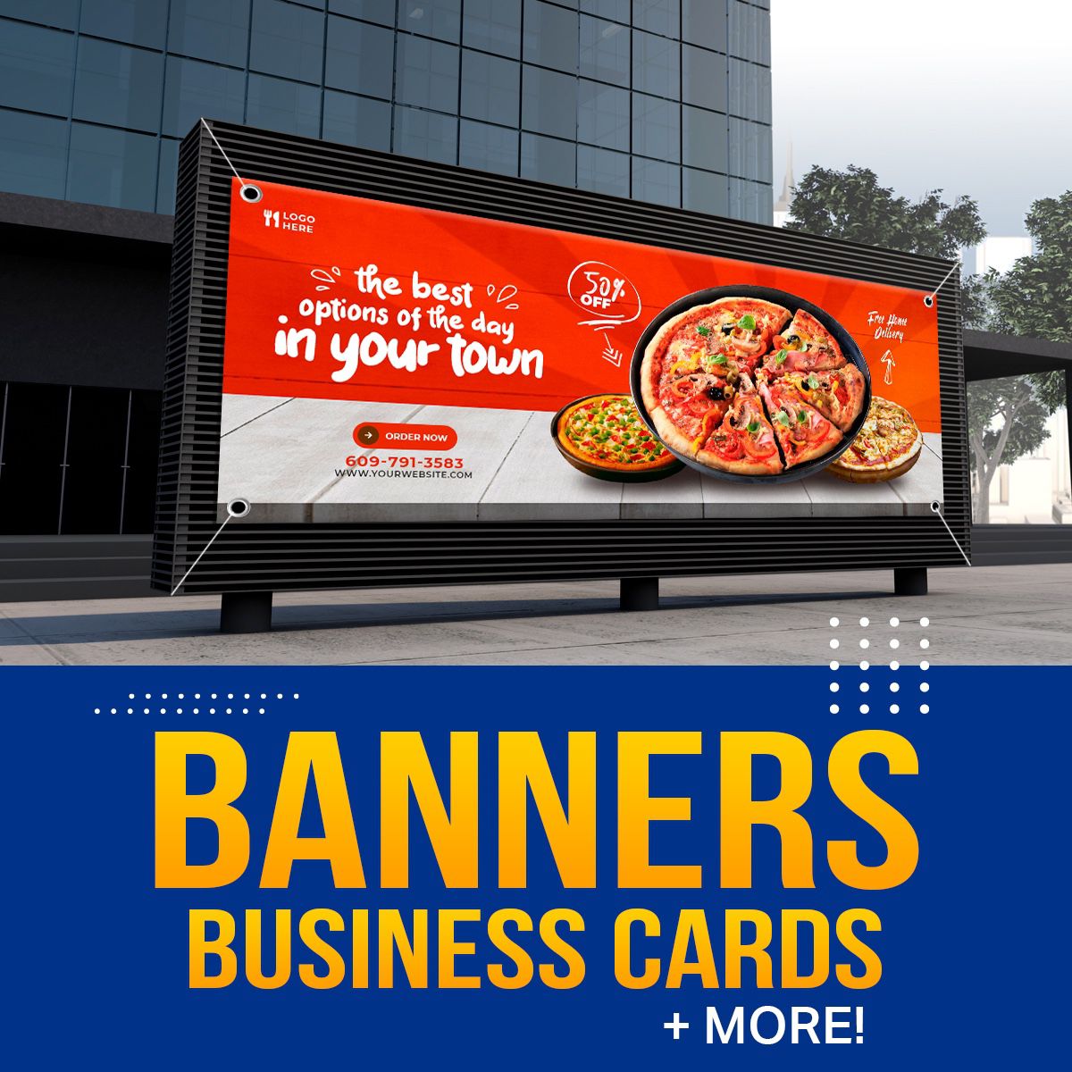 Banners Business Cards Signs