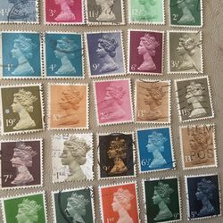 Stamps Great Britain Vintage Collectible 