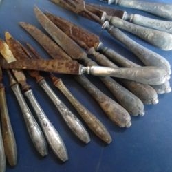 Vintage Sterling Handle Silverware 15 Pieces $300 