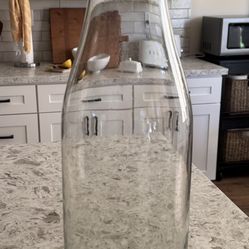 Blown Glass Vase 21” Tall