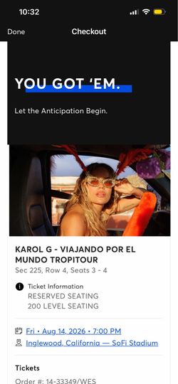Karol G Tickets