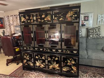 Rare Vintage Oriental Furniture Set