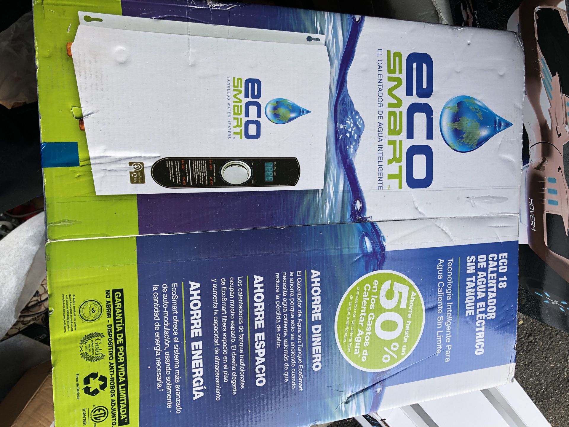 New Eco Smart Eco 18 Electric Tankless Water Heater