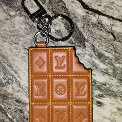 Pre owned ~ Brown Louis Vuitton Chocolate keychain,