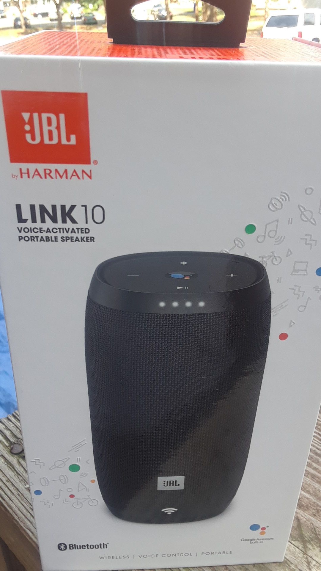 Link 10 voice activated portable speaker.