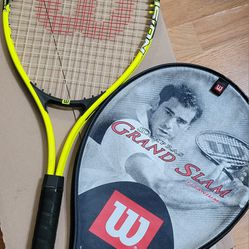 Wilson Tennis Racket & Cover