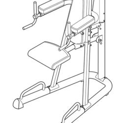 Epic Fitness V 150 Power Tower Bench 