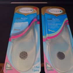 Amope Gel Active Insoles (Flats and Heels) W 5-10