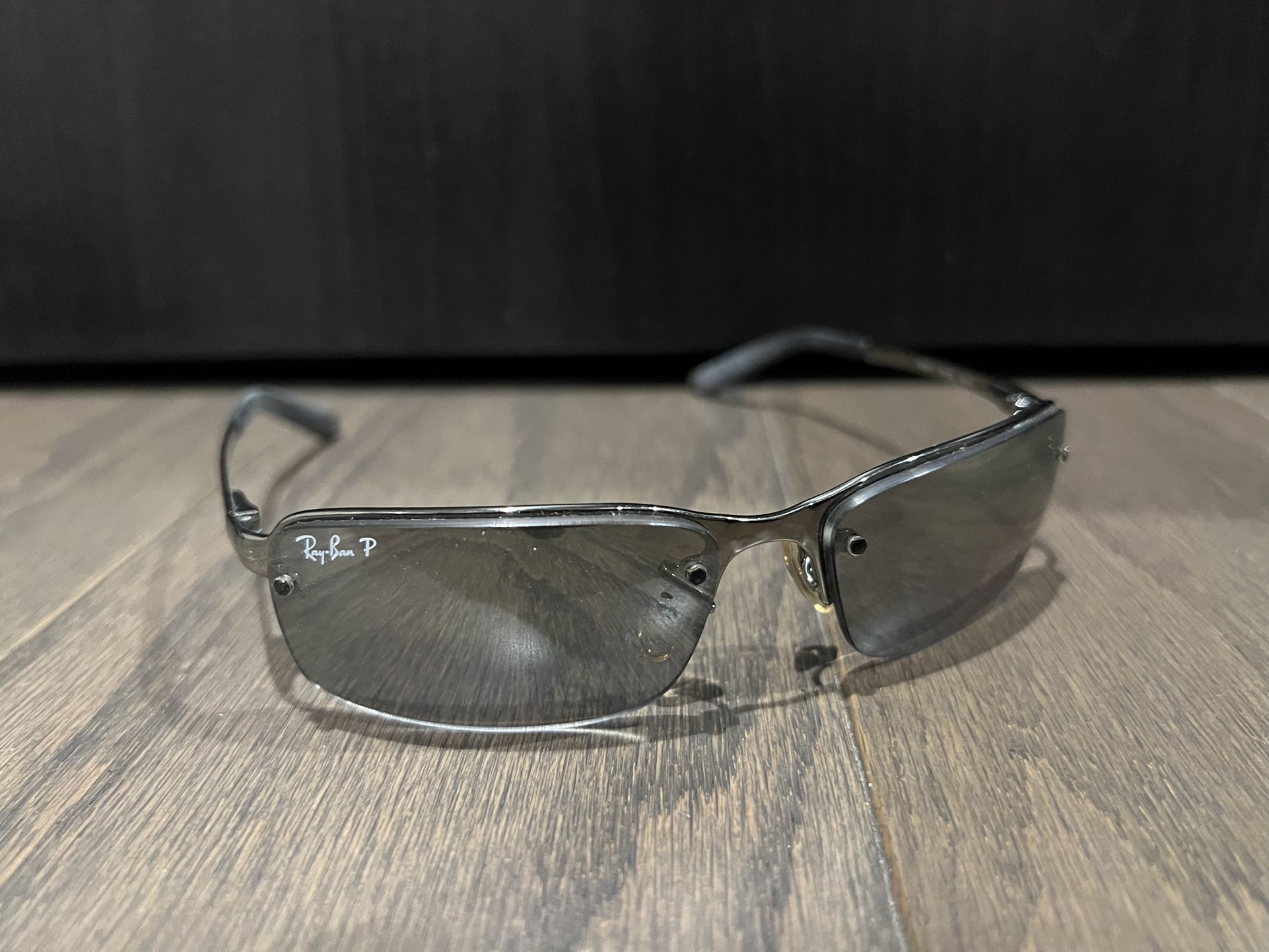 Ray Ban Polarized Sunglasses RB 3217 004/82 58 15 with Case and Manual