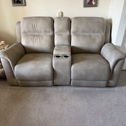 Double Recliner From Mathis Brothers