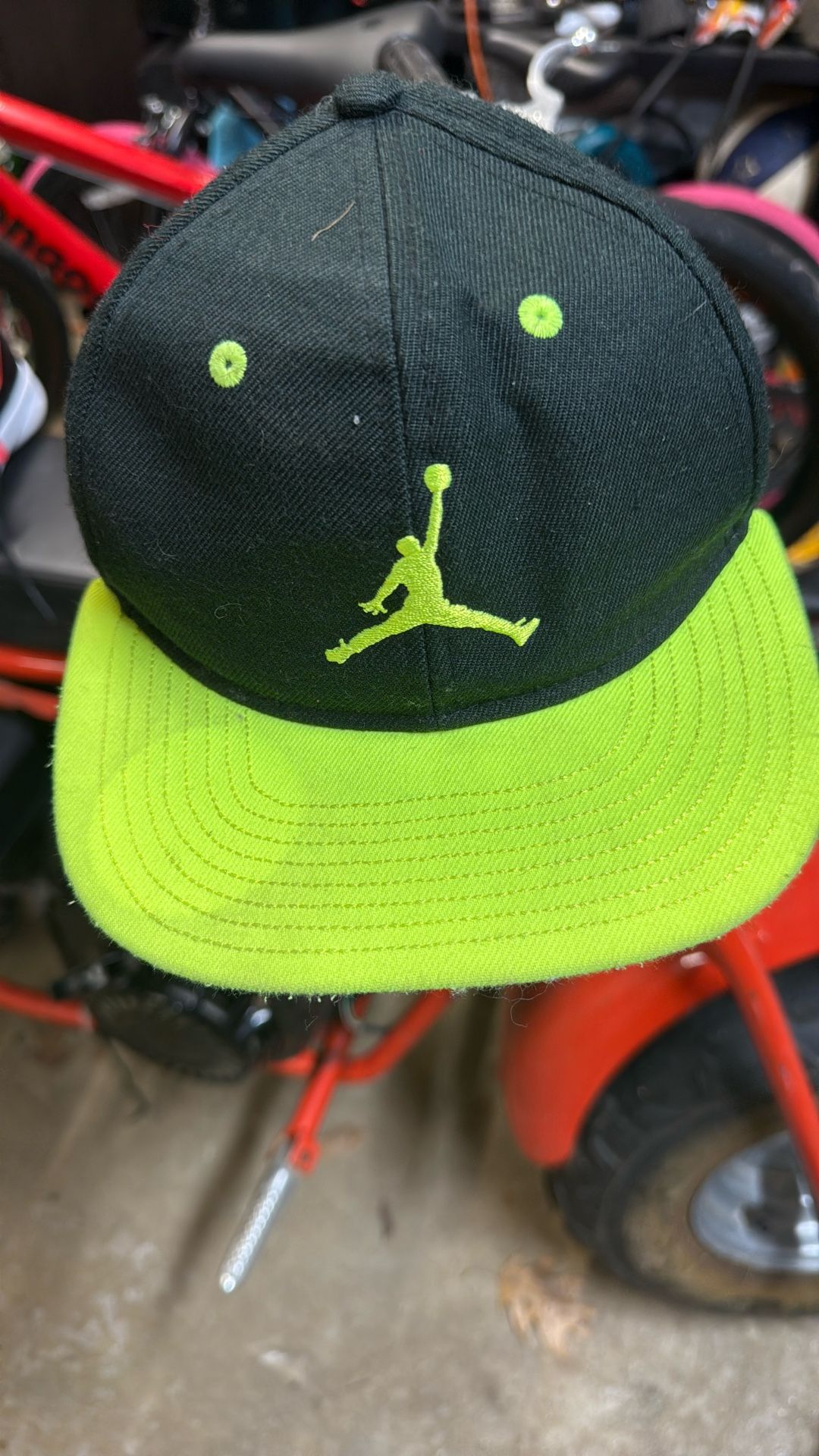 Jordan Neon Green Youth Hat