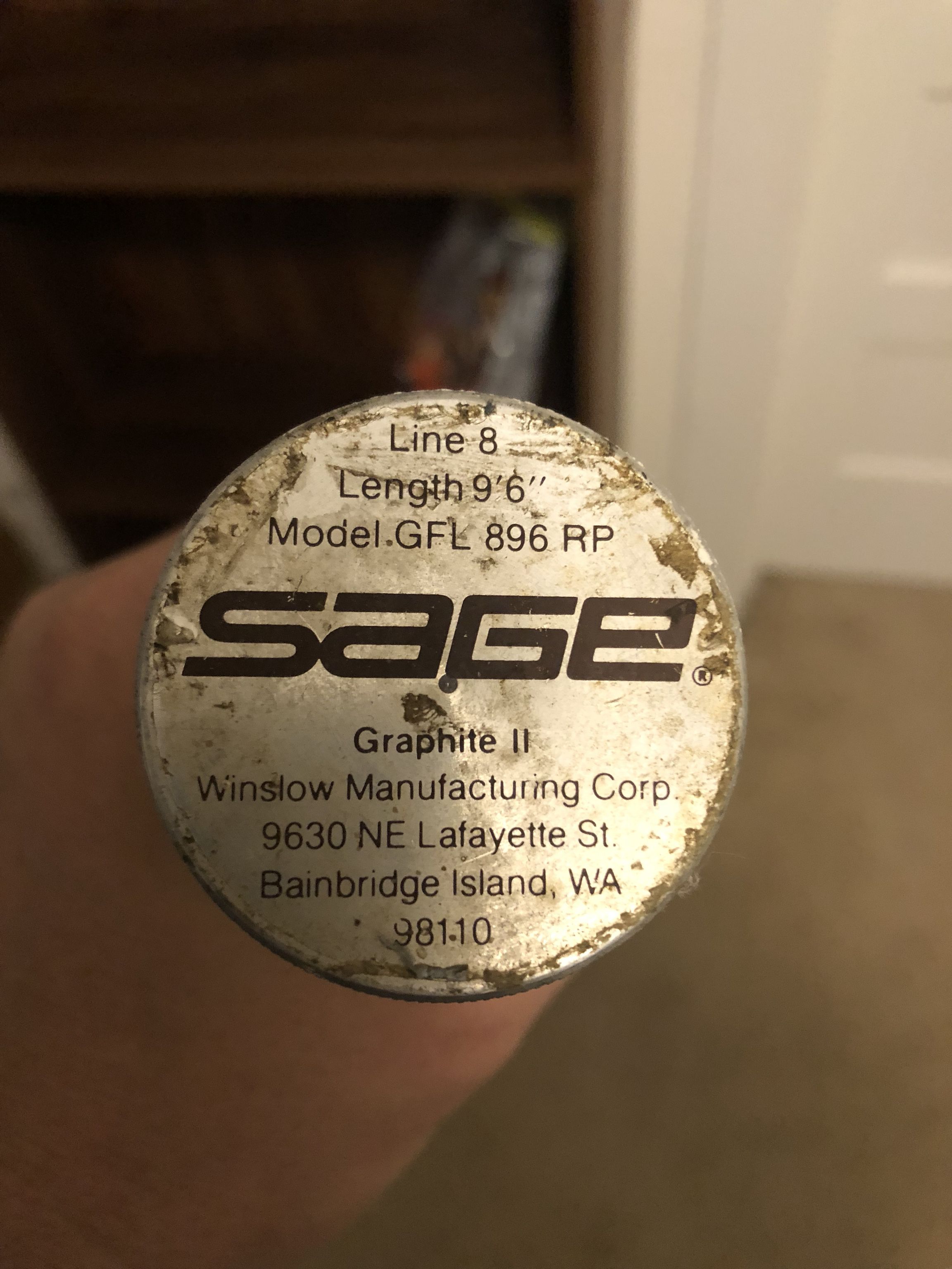 Sage Fly Rod 8wt 9’6” Excellent